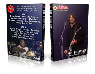 Artwork Cover of Foo Fighters 2011-06-13 DVD Langraaf Proshot