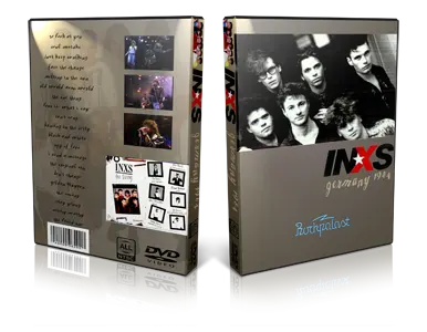 Artwork Cover of INXS 1984-05-08 DVD Hamburg Proshot