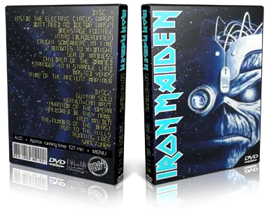 Artwork Cover of Iron Maiden 1986-11-15 DVD Gothenburg Audience