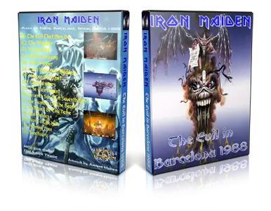 Artwork Cover of Iron Maiden 1988-09-22 DVD Barcelona Audience