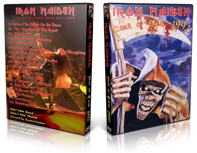 Artwork Cover of Iron Maiden 1992-11-02 DVD Osaka Audience
