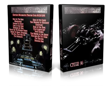Artwork Cover of Iron Maiden 1996-08-29 DVD Santiago Proshot