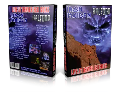 Artwork Cover of Iron Maiden 2000-08-30 DVD Morrison Audience