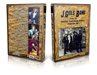 Artwork Cover of J Geils Compilation DVD Oakland 1980 Proshot