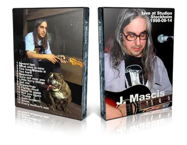 Artwork Cover of J Mascis 1998-08-14 DVD Stockholm Audience