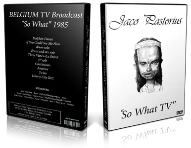 Artwork Cover of Jaco Pastorius 1985-02-00 DVD So What TV Proshot