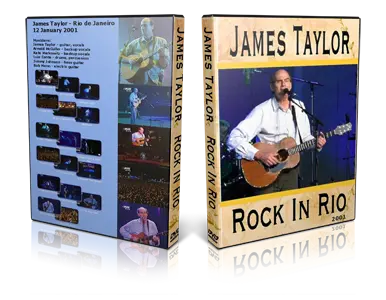 Artwork Cover of James Taylor 2001-01-12 DVD Rio de Janeiro Proshot