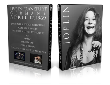 Artwork Cover of Janis Joplin 1969-04-12 DVD Frankfurt Proshot