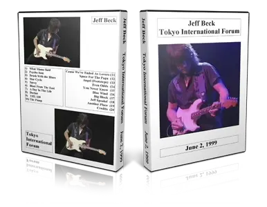 Artwork Cover of Jeff Beck 1999-02-06 DVD Tokyo Proshot