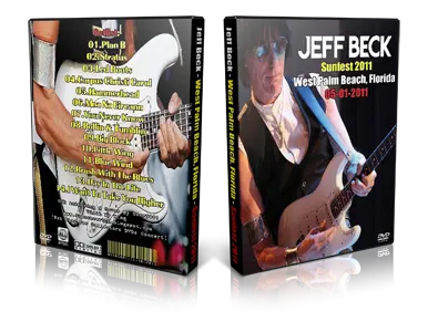 Artwork Cover of Jeff Beck 2011-05-01 DVD West Palm Beach Audience