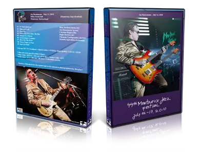Artwork Cover of Joe Bonamassa 2010-07-13 DVD Montreux Proshot