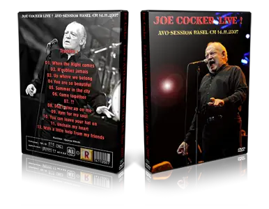 Artwork Cover of Joe Cocker 2007-11-14 DVD Basel Proshot