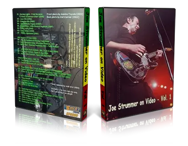 Artwork Cover of Joe Strummer Compilation DVD On Video Volume One Proshot