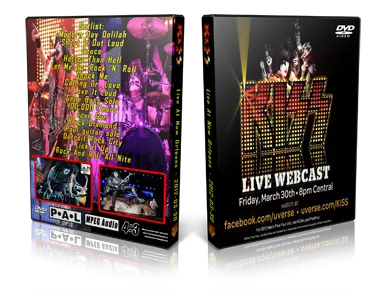 Artwork Cover of KISS 2012-03-30 DVD New Orleans Proshot