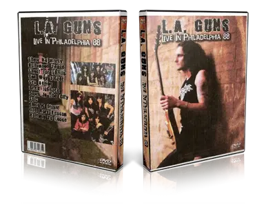 Artwork Cover of LA Guns 1988-05-09 DVD Philadelphia Proshot