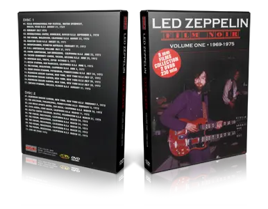 Artwork Cover of Led Zeppelin Compilation DVD Film Noir Proshot