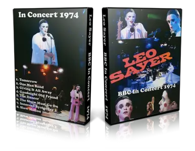 Artwork Cover of Leo Sayer 1974-05-02 DVD London Proshot