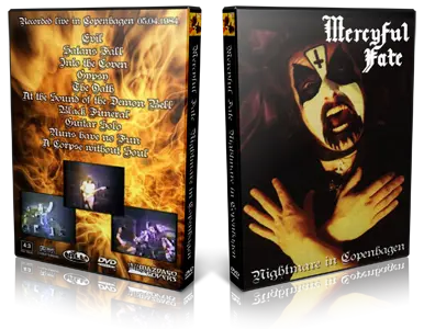 Artwork Cover of Mercyful Fate 1984-04-05 DVD Copenhagen Audience