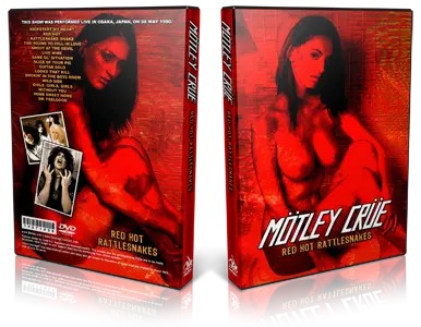 Artwork Cover of Motley Crue 1990-05-08 DVD Oaska Audience