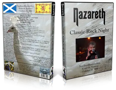 Artwork Cover of Nazareth 2006-10-21 DVD Knarvik Audience