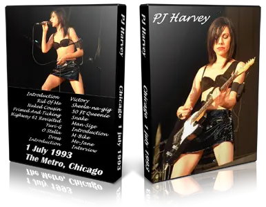 Artwork Cover of PJ Harvey 1993-07-01 DVD Chicago Proshot