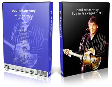 Artwork Cover of Paul McCartney 1993-04-14 DVD Las Vegas Audience