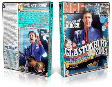 Artwork Cover of Paul McCartney 2004-06-26 DVD Glastonbury Proshot