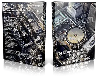 Artwork Cover of Pink Floyd 1987-10-07 DVD New York City Audience