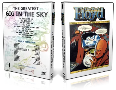 Artwork Cover of Pink Floyd Compilation DVD Dark Side of The Moon 1974 Proshot