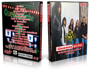 Artwork Cover of Queensryche 1987-02-13 DVD Queens Audience