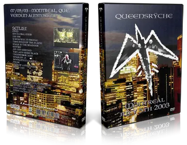 Artwork Cover of Queensryche Compilation DVD Montreal 2003 Audience