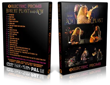 Artwork Cover of Robert Plant 2010-10-29 DVD London Proshot