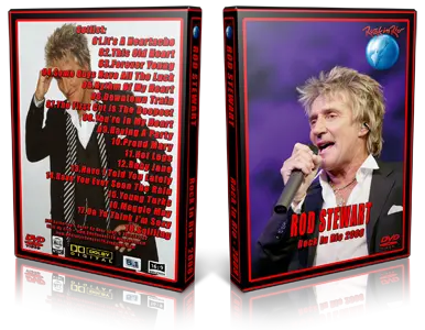 Artwork Cover of Rod Stewart Compilation DVD Rock in Rio 2008 Proshot