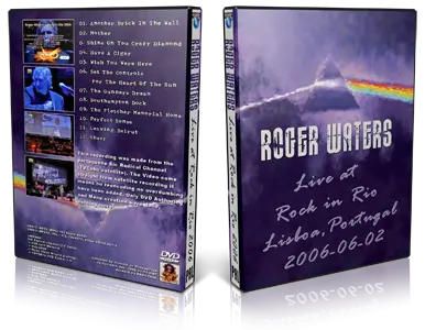 Artwork Cover of Roger Waters 2006-06-02 DVD Lisboa Proshot