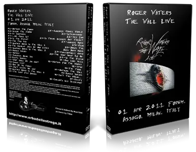 Artwork Cover of Roger Waters 2011-04-01 DVD Milano Audience