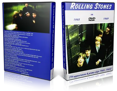 Artwork Cover of Rolling Stones Compilation DVD 1965-1969 Proshot