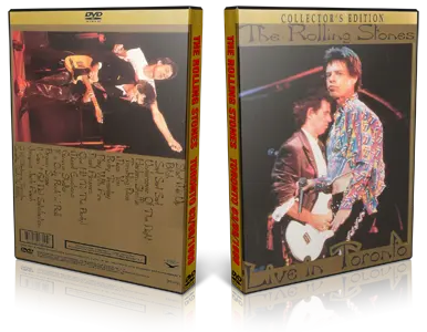 Artwork Cover of Rolling Stones 1989-09-03 DVD Toronto Proshot