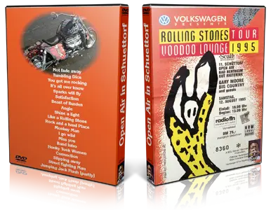 Artwork Cover of Rolling Stones 1995-08-12 DVD Bad Bentheim Audience