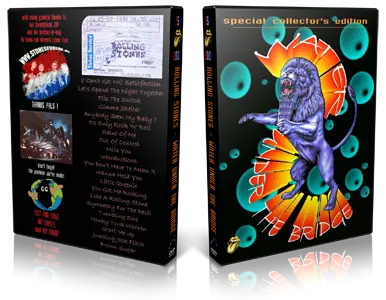 Artwork Cover of Rolling Stones 1998-09-05 DVD The Hague Audience