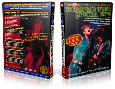 Artwork Cover of Rolling Stones Compilation DVD European Tour Special 1973 Audience