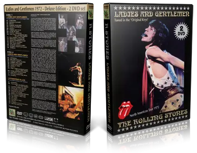 Artwork Cover of Rolling Stones Compilation DVD Ladies and Gentlemen 1972 Proshot