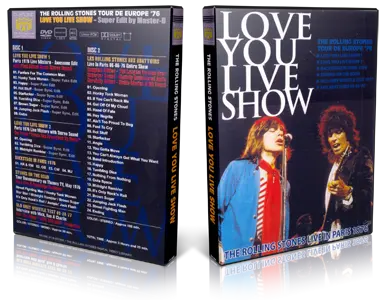 Artwork Cover of Rolling Stones Compilation DVD Love You Live Proshot