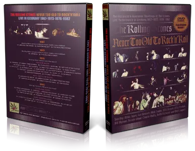 Artwork Cover of Rolling Stones Compilation DVD Never Too Old to Rock n Roll Audience