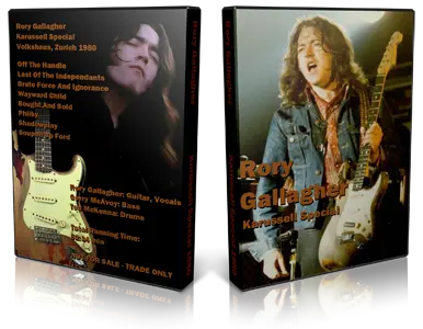 Artwork Cover of Rory Gallagher 1980-08-29 DVD Zurich Proshot