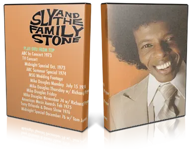 Artwork Cover of Sly and the Family Stone Compilation DVD 1973-1976 In Concert Proshot