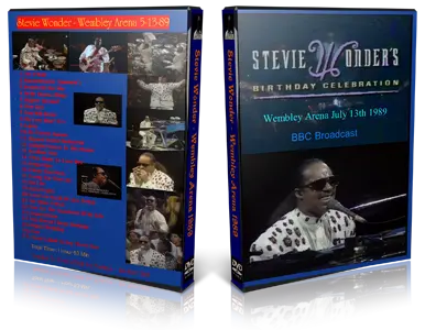 Artwork Cover of Stevie Wonder 1989-07-13 DVD London Proshot