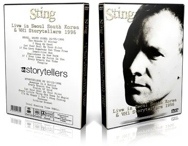 Artwork Cover of Sting 1996-10-05 DVD Seoul Audience