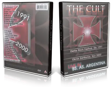 Artwork Cover of The Cult Compilation DVD 1991-2000 Proshot