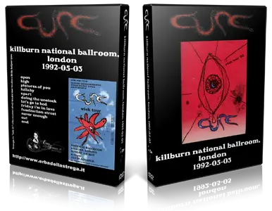 Artwork Cover of The Cure 1992-05-03 DVD London Proshot