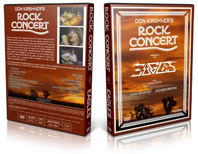 Artwork Cover of Eagles Compilation DVD 1974 Don Kirshner Proshot